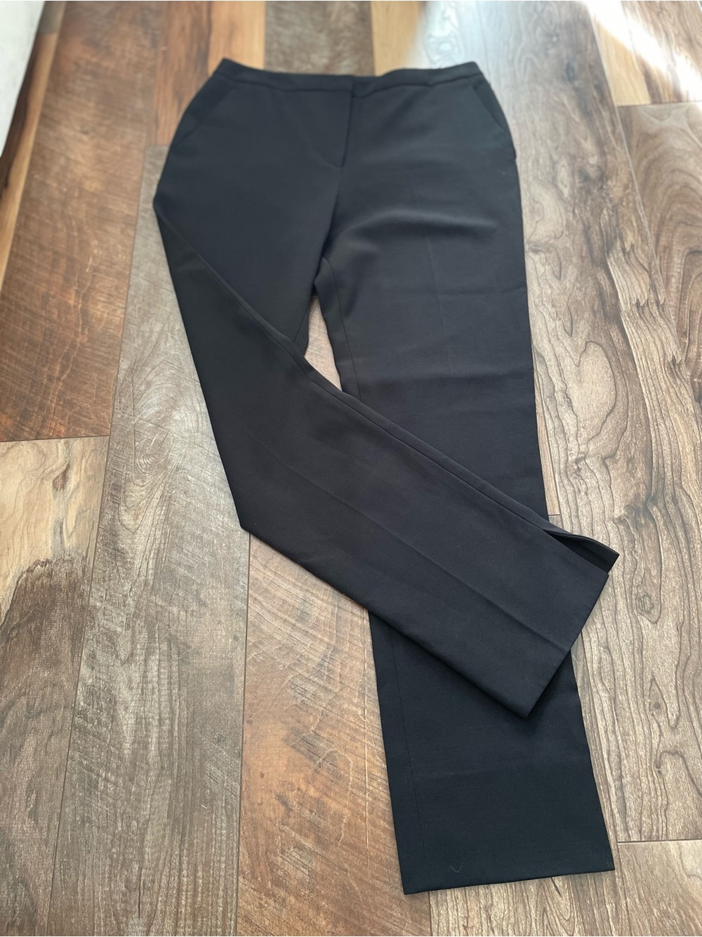 BCBGMAXAZRIA Tarik Black Straight Leg Dress Pants Trousers | Size 6